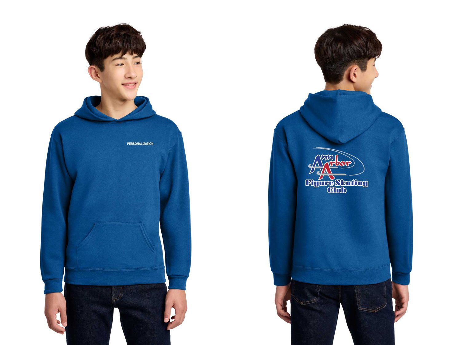 Jerzees® Youth NuBlend® Pullover Hooded Sweatshirt - Royal, Kelly, Neon Pink, Deep Purple, Black, Athletic Heather Jerzees® Youth NuBlend® Pullover Hooded Sweatshirt - Royal, Kelly, Neon Pink, Deep Purple, Black, Athletic Heather