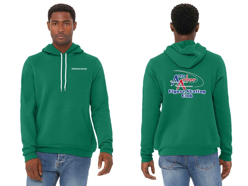 Unisex Fleece Pullover Hooded Sweatshirt- True Royal, Kelly, Pink, Team Purple, Black, Athletic Heather