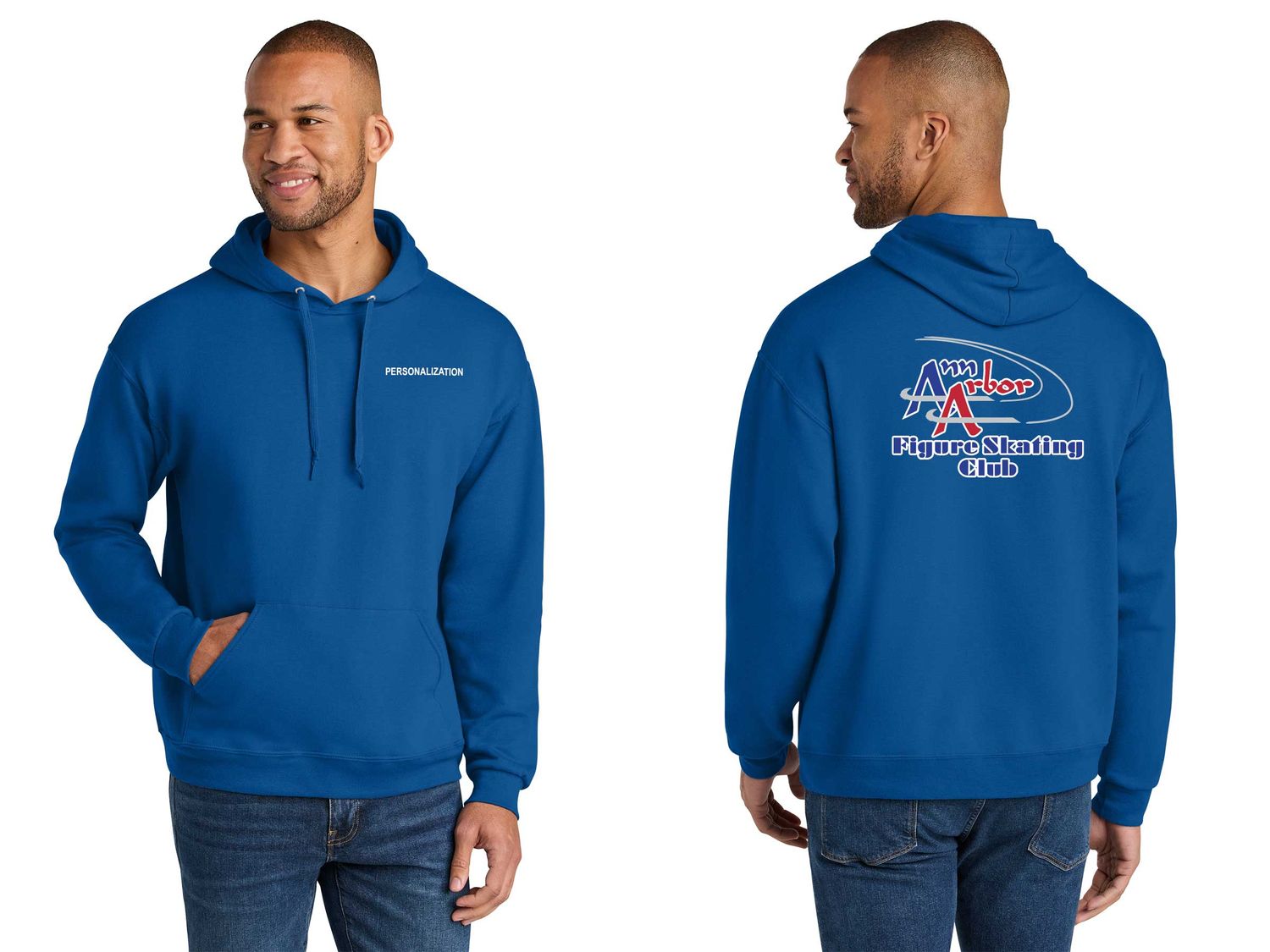 Jerzees Ultimate™ Unisex CVC Ring Spun Hooded Sweatshirt - Royal, Military Green Heather, Blush Pink, Orchid, Black Ink Heather, Athletic Heather Jerzees Ultimate™ Unisex CVC Ring Spun Hooded Sweatshirt - Royal, Military Green Heather, Blush Pink, Orchid, Black Ink Heather, Athletic Heather