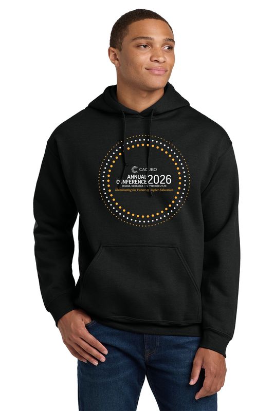 2026 Conference Circle - Unisex Heavy Blend Hooded Sweatshirt - Black, Navy, Fan Charcoal Heather