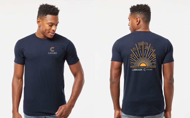 2026 Conference Sunray - Unisex Fine Jersey T-Shirt - Black, Navy, Heather Charcoal