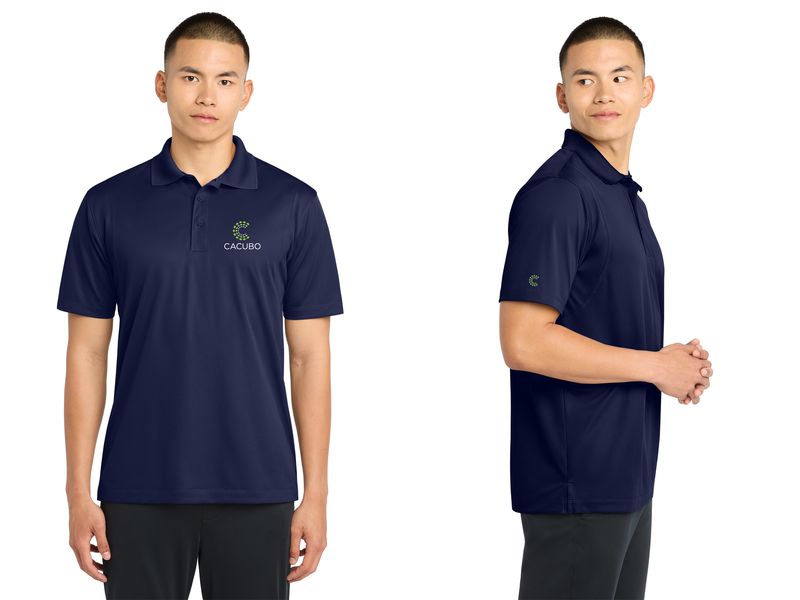 Men's Short Sleeve Polo - Black, True Navy, Iron Grey