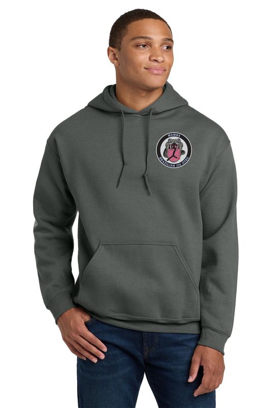Gildan® Heavy Blend™ Hooded Sweatshirt - Charcoal, Black