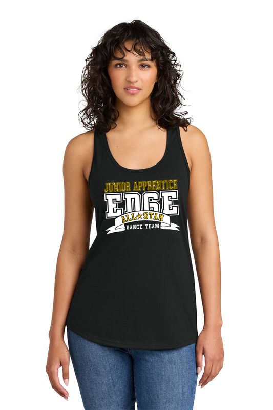 JUNIOR APPRENTICE Next Level Ladies' Ideal Racerback Tank-Black