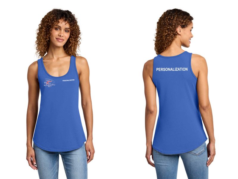 Port & Co® Women's Core Cotton Tank Top - Royal, Neon Pink, Jet Black, Athletic Heather