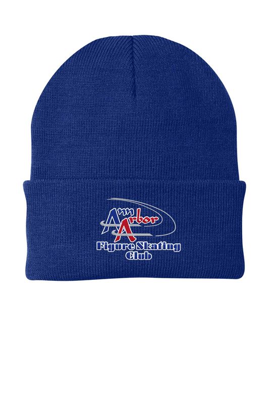 Port Authority® Knit Cap - Athletic Blue, Athletic Green, Neon Pink Glo, Athletic Purple, Black, Athletic Oxford