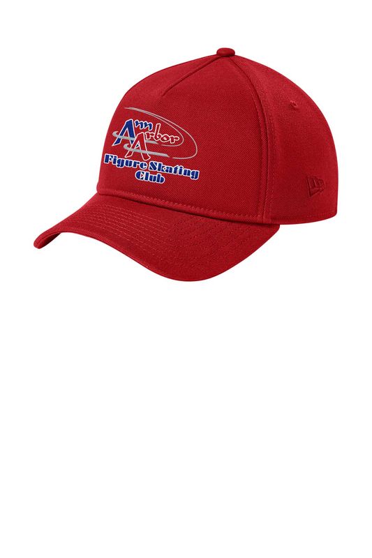 New Era® A-Frame Snapback Cap - Scarlet, Deep Navy, White, Black, Royal, Graphite