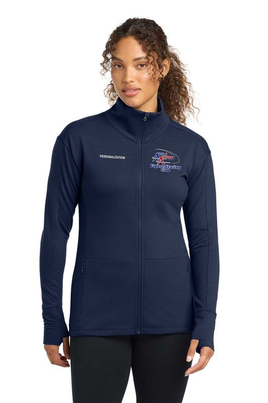 Sport-Tek Women's Sport-Wick Flex Fleece Full-Zip - Navy