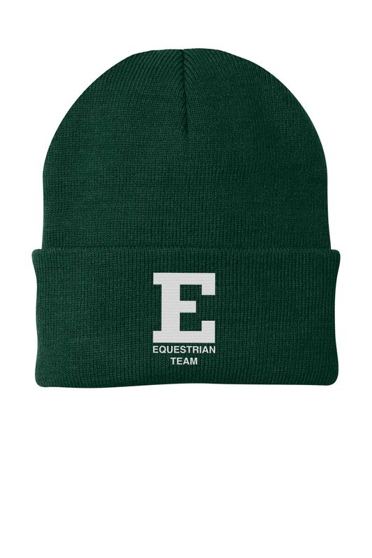 Knit Beanie - Athletic Green, Athletic Oxford, White
