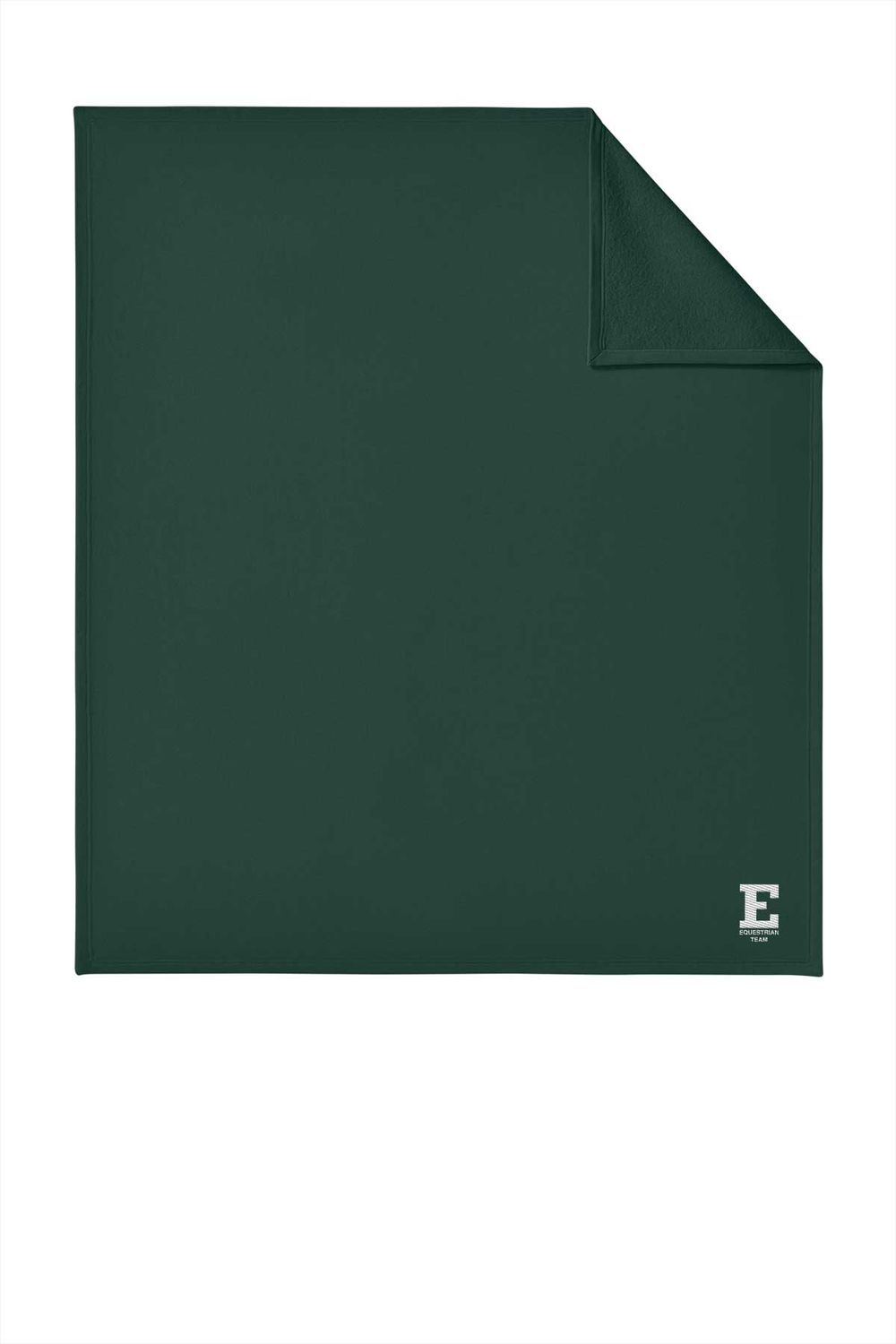 Port & Co Core Fleece Sweatshirt Blanket - Dark Green, Athletic Heather