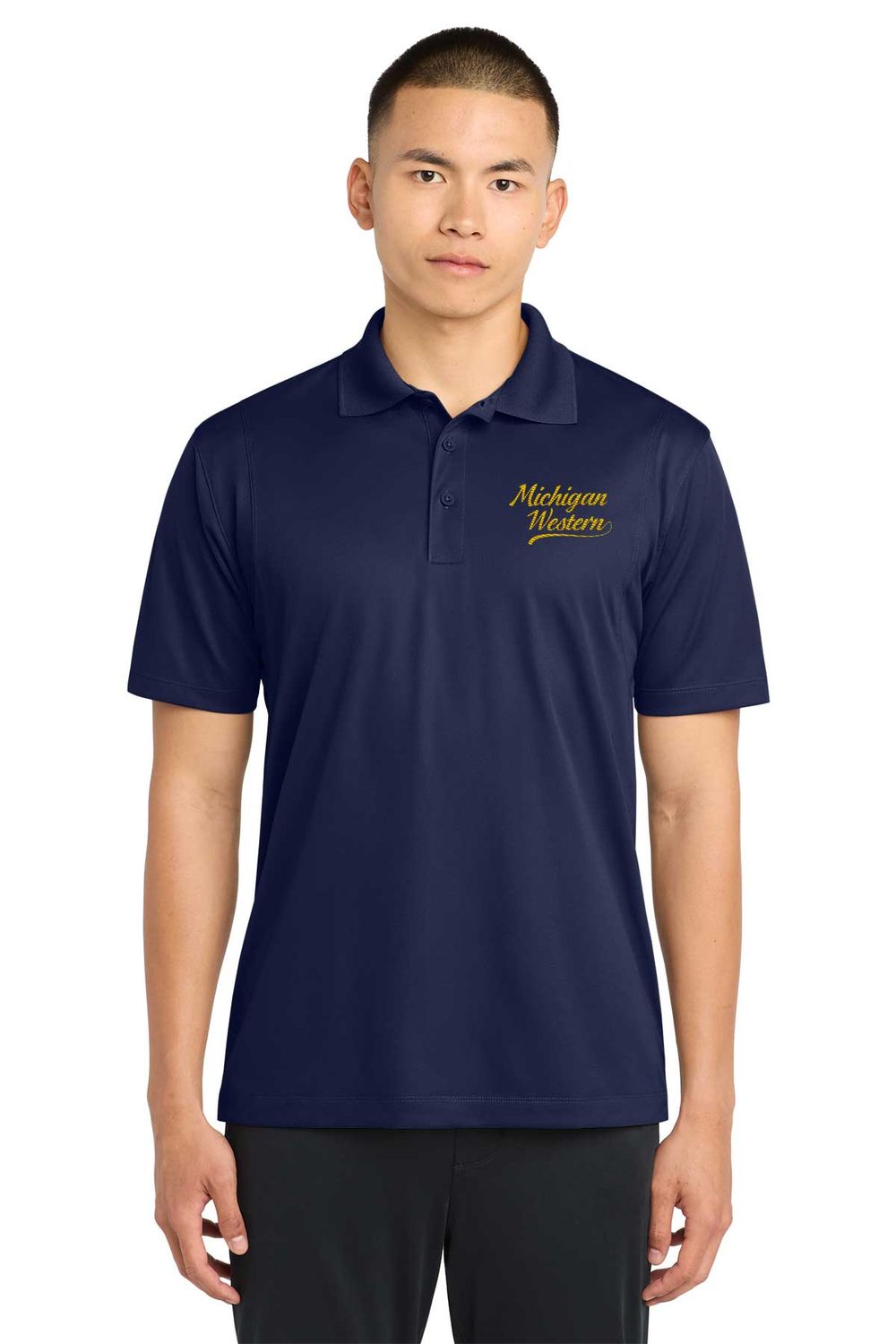 Men's Short Sleeve Polo - Navy Men's Short Sleeve Polo - Navy