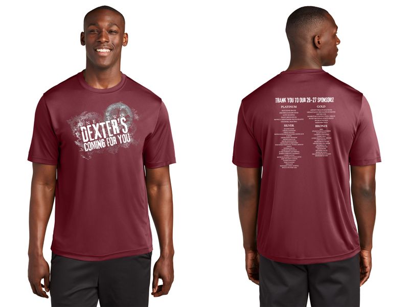 Performance Tee - Maroon