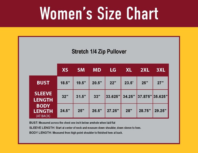 Women's Performance 1/4 Zip Top - Maroon
