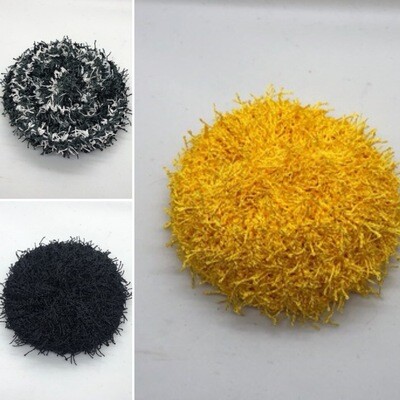 Black, Gray & Gold Scrubbies