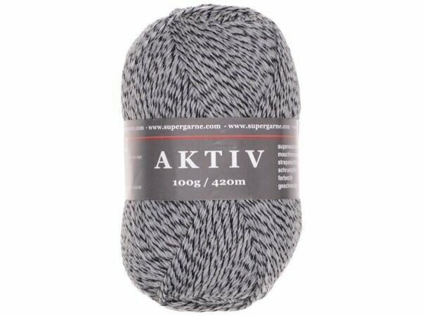 Custom Sock - Grey Mouline