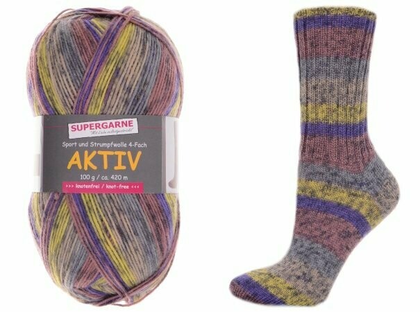 Custom Sock - Lilac - Color 4474