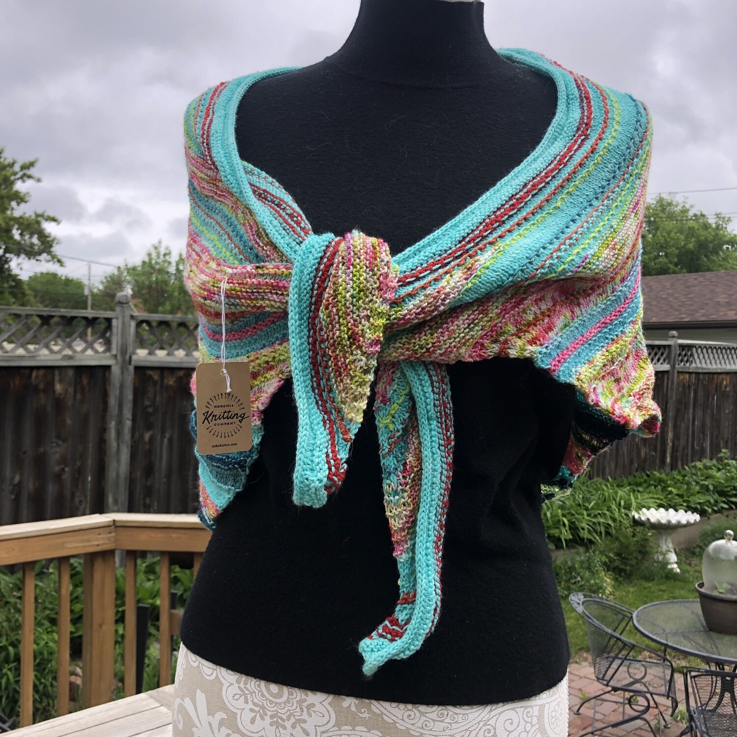 Experimental Shawl - Hand Knit