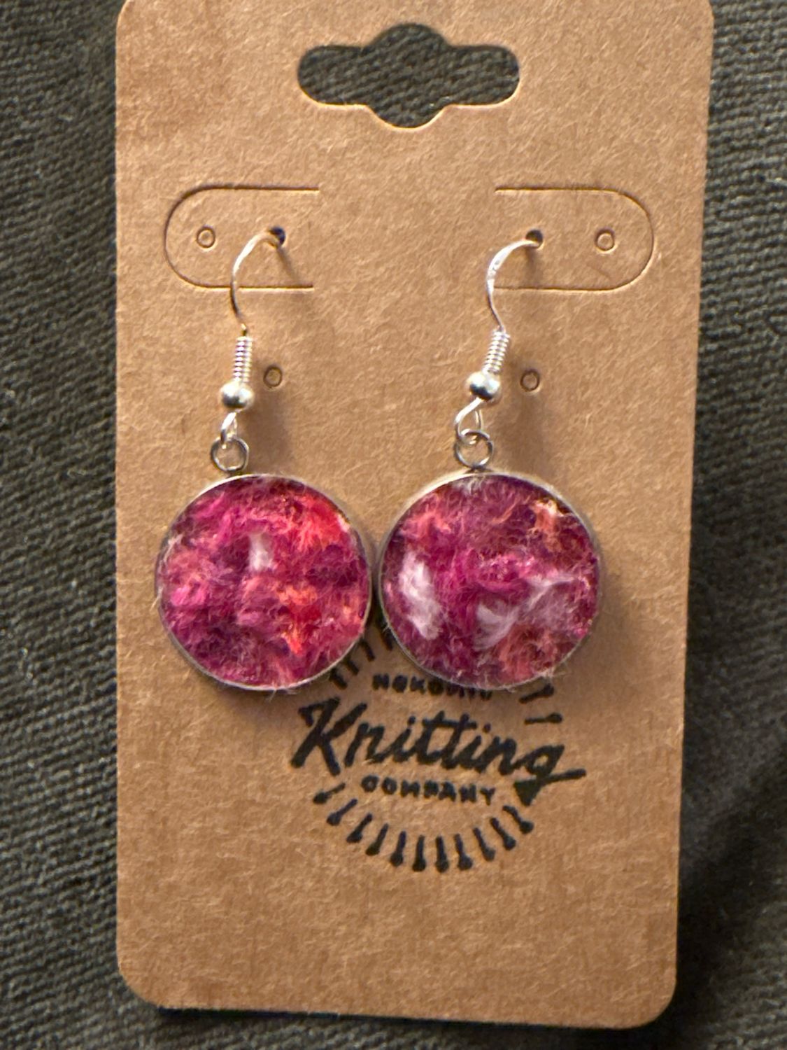 Soft Pinks Earrings - Sterling silver