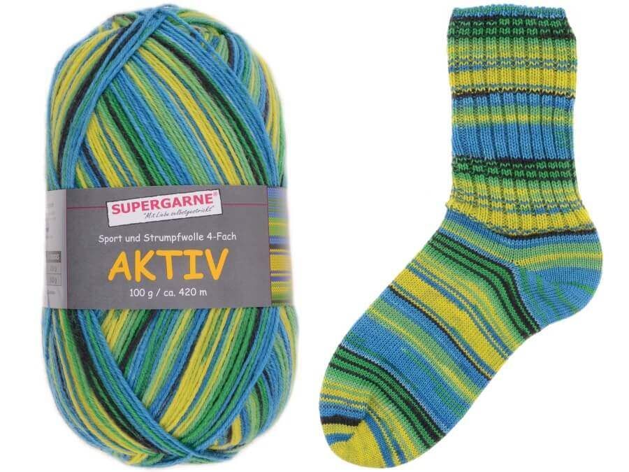 Custom Sock - Lemongrass Neon - Color 4538