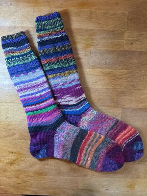 Mismatched Socks - Woman's Crew Sock Size 8 - 9