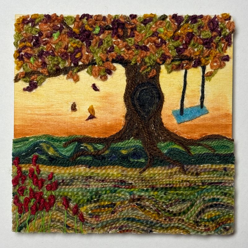Peaceful Autumn Sunset - Yarn Revival