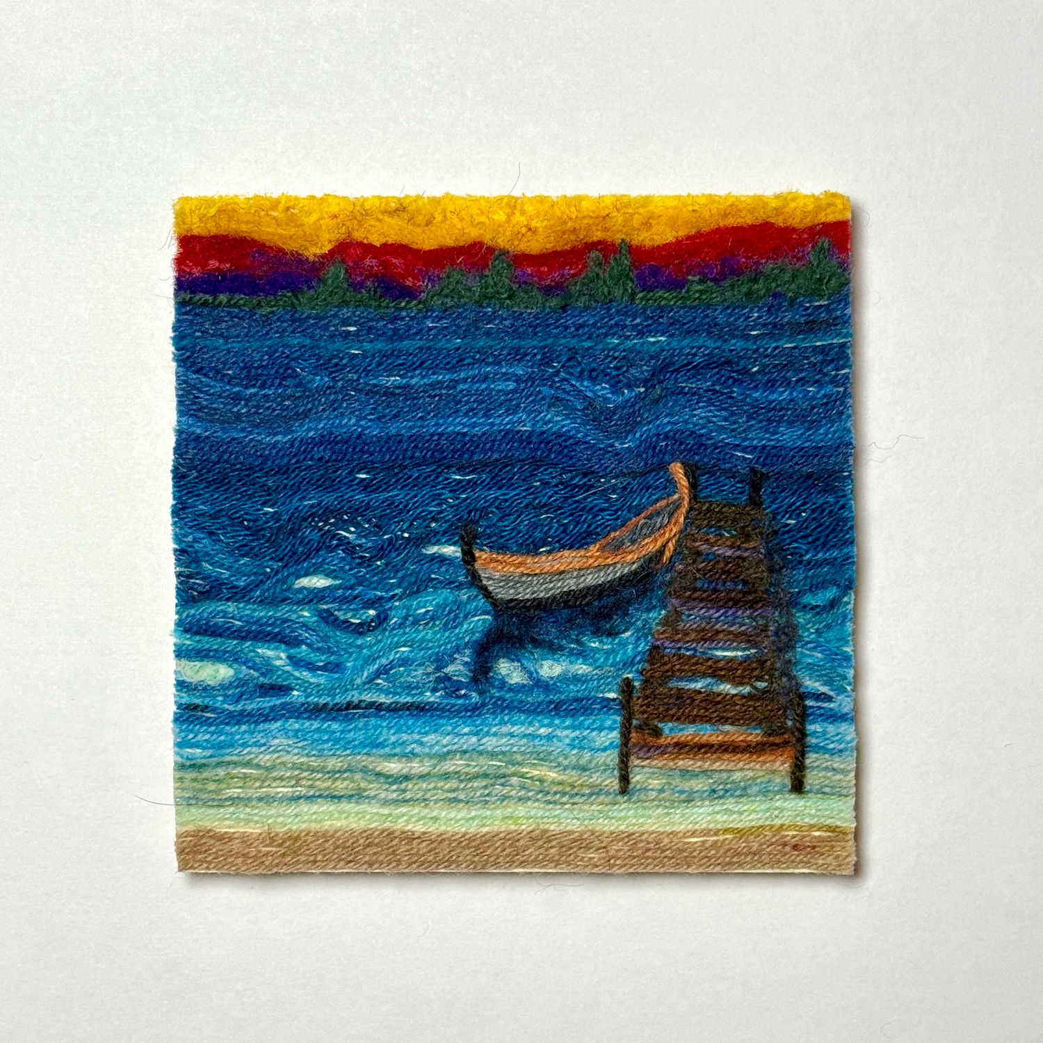 Sunset At the Lake - Yarn Revival