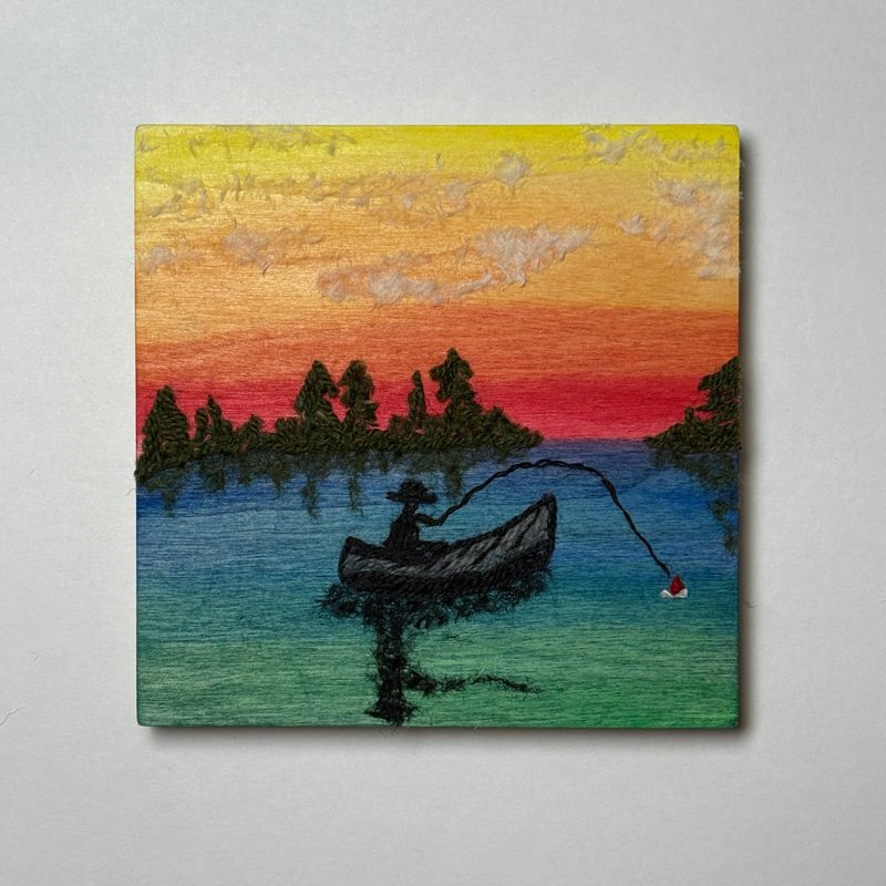 Sunset Fishing - Yarn Revival