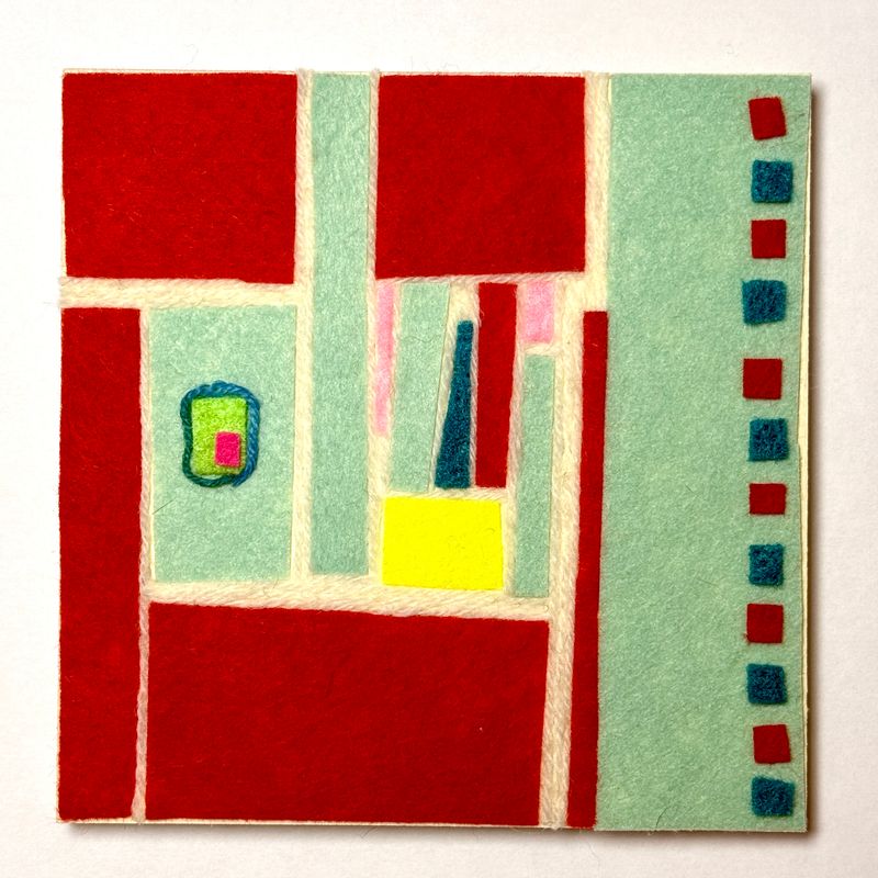Mid Century Abstract - Yarn Revival