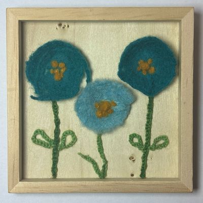 Blue Poppy Rising - Yarn Revival Blue Poppy Rising - Yarn Revival