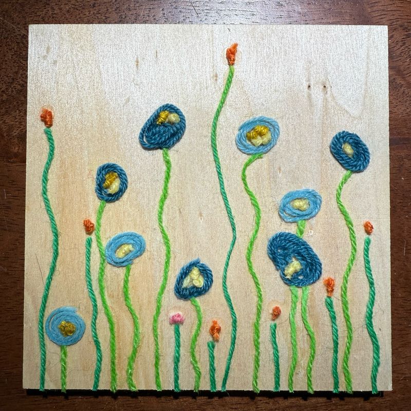Blue Poppy Rising - Yarn Revival