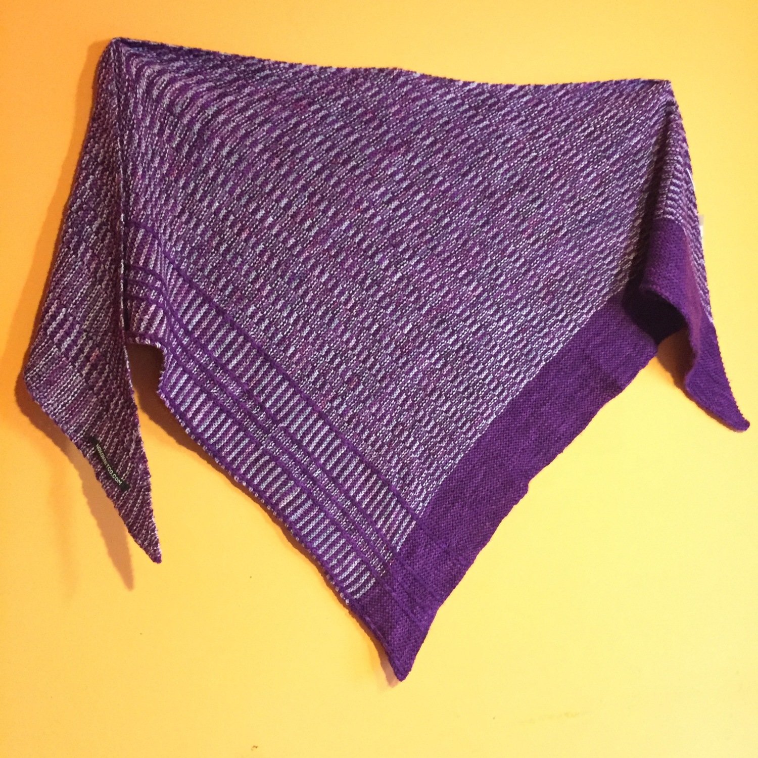 Purple People Eaters Shawl