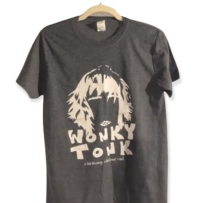 Wonk Face Grey T-shirt