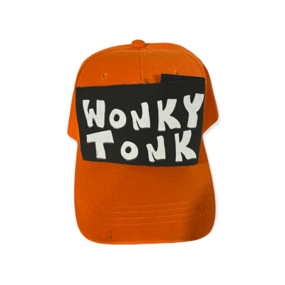 Wonk Orange and Black Cap