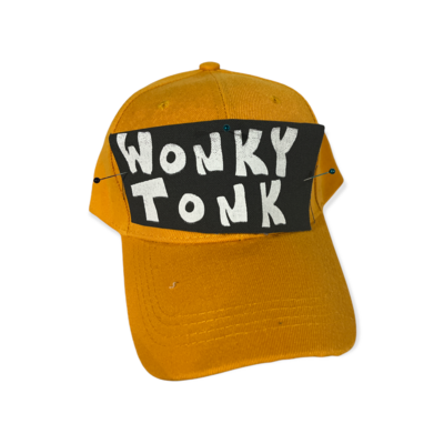 Wonk Black and Yellow Cap