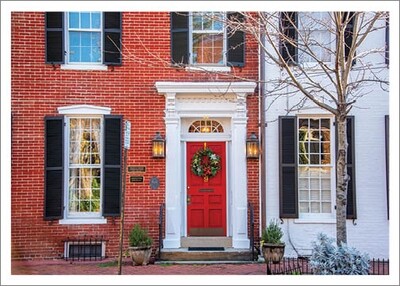 "Holiday Old Town Alexandria" Notecard Set