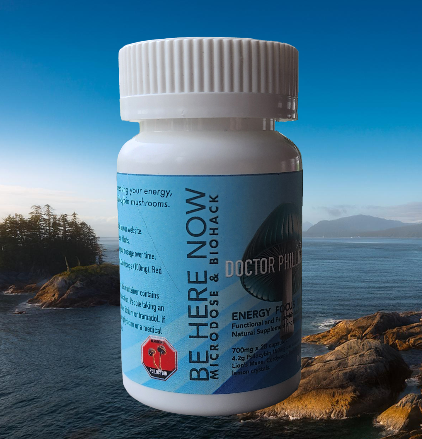 BE HERE NOW Microdose &amp; Biohack Capsules (28 pack)
