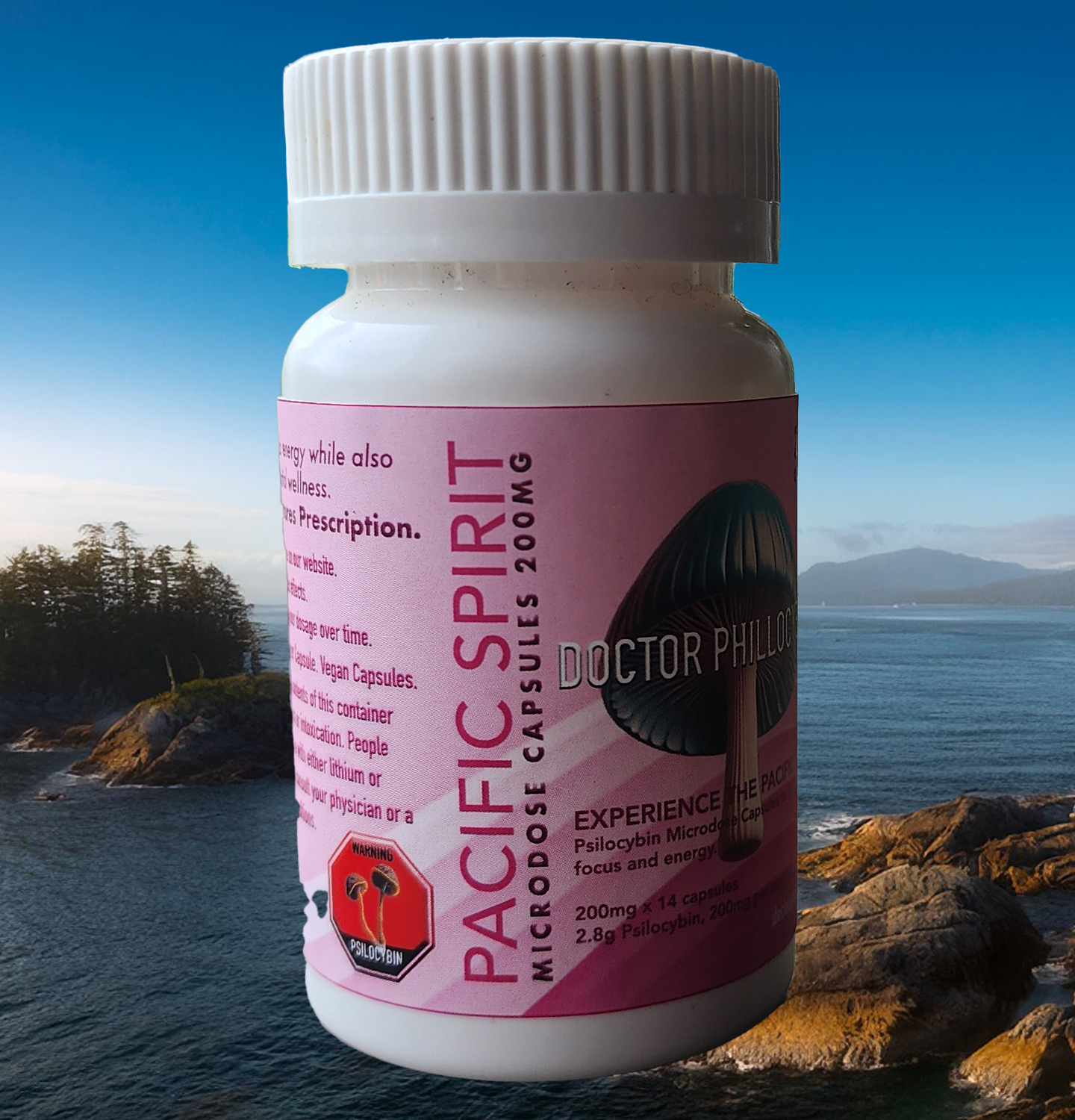 psilocybin micro dose capsules