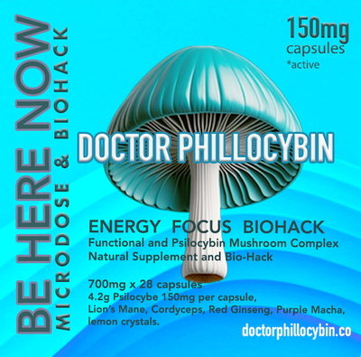BE HERE NOW Microdose &amp; Biohack Capsules (28 pack)