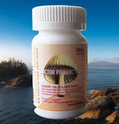 Golden Wave Psychedelic-Dose Capsules (14 pack, 7g active)