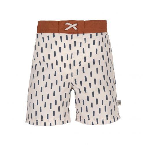 Lassig Zwempamper board short stripes off white