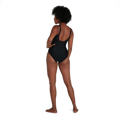 Speedo Badpak Womens brigitte zwart (Large tot 5XL)