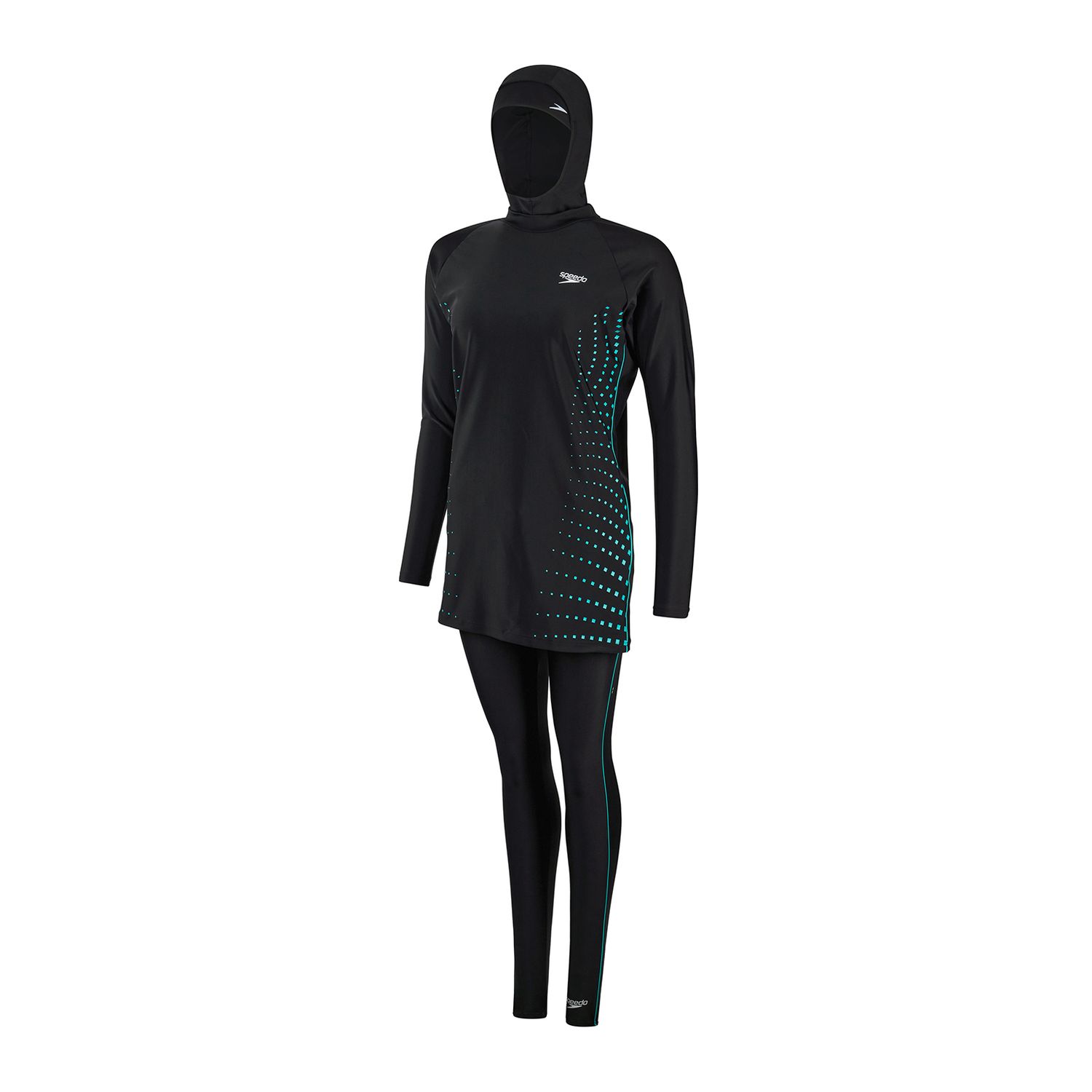 Speedo 3 PIECE SWIM SET BLA/GRN