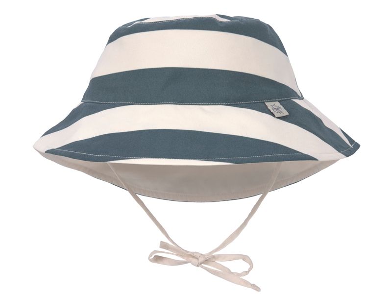Lassig Uv hoedje stripes blue