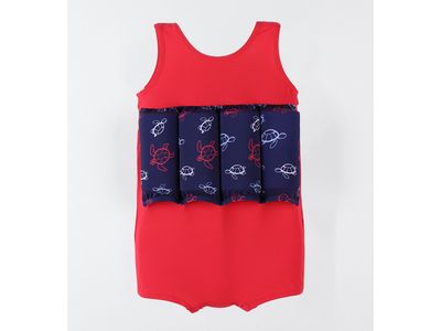 archimede Drijfpakje schildpad rood boy collectie 2024 archimede Drijfpakje schildpad rood boy collectie 2024