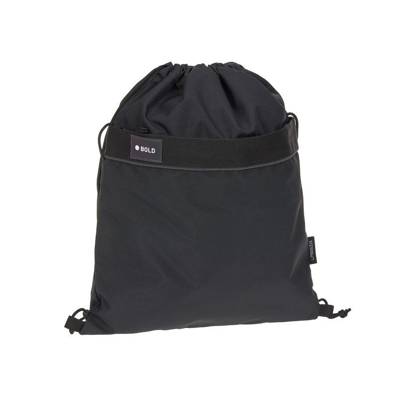 Lassig bold black gym/zwemzak