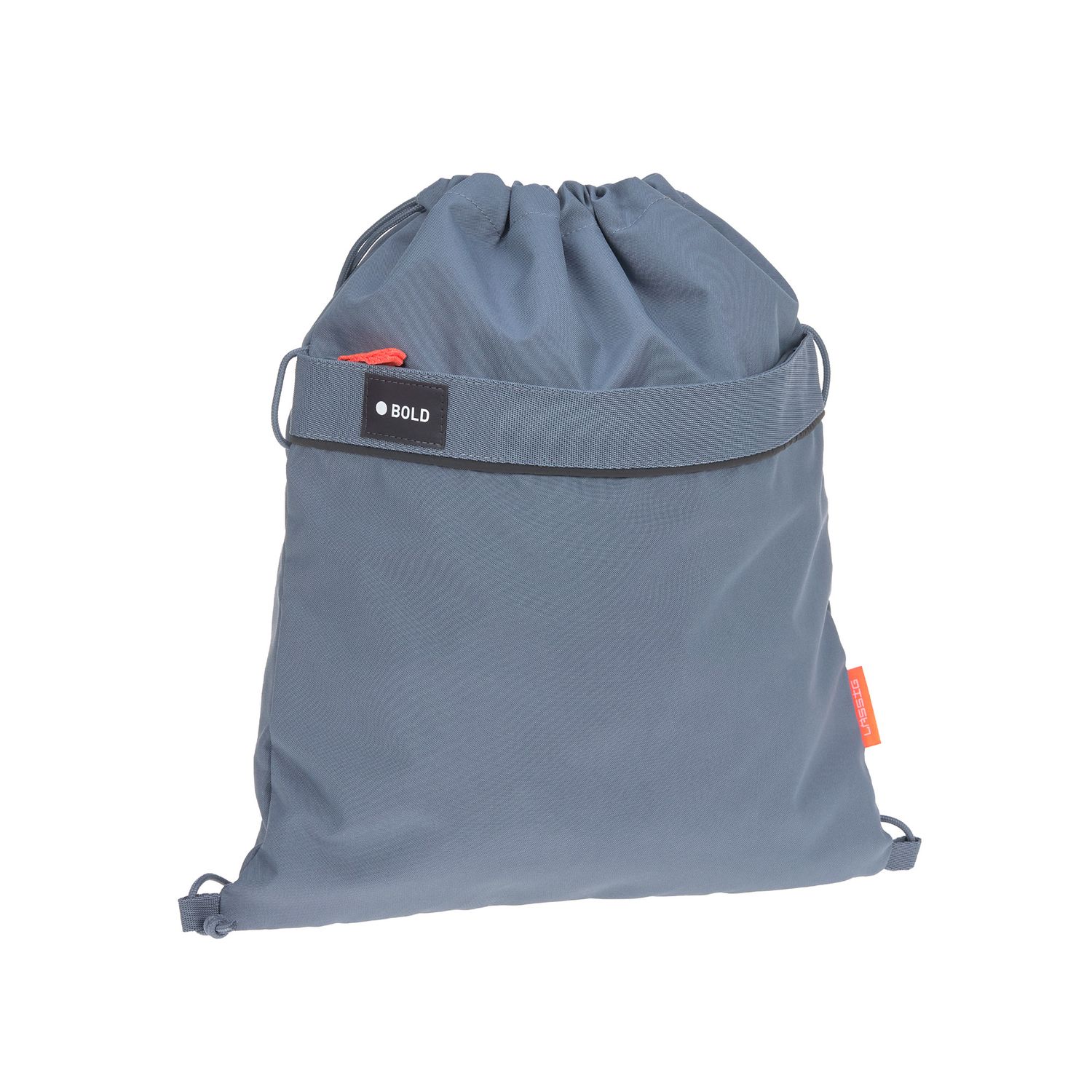 Lassig bold blauw gym/zwemzak