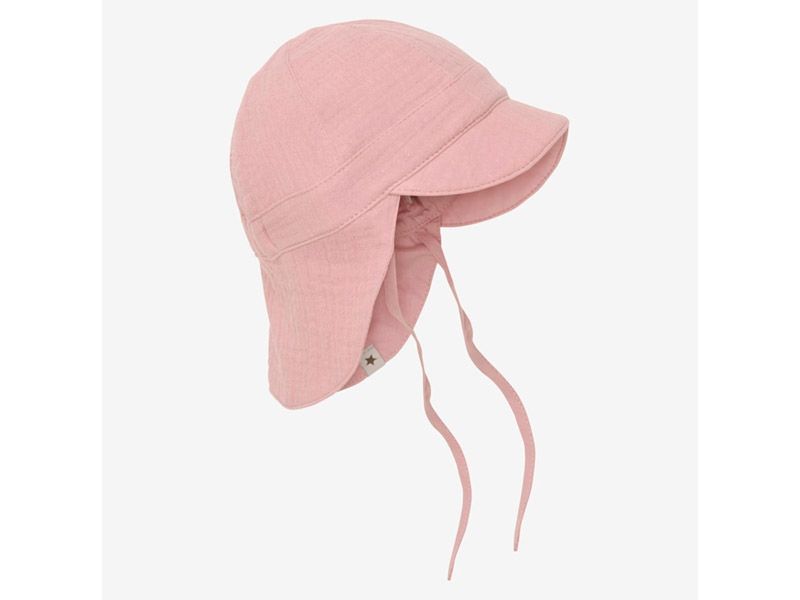 Mousseline zomerhoede oud roos 50/56