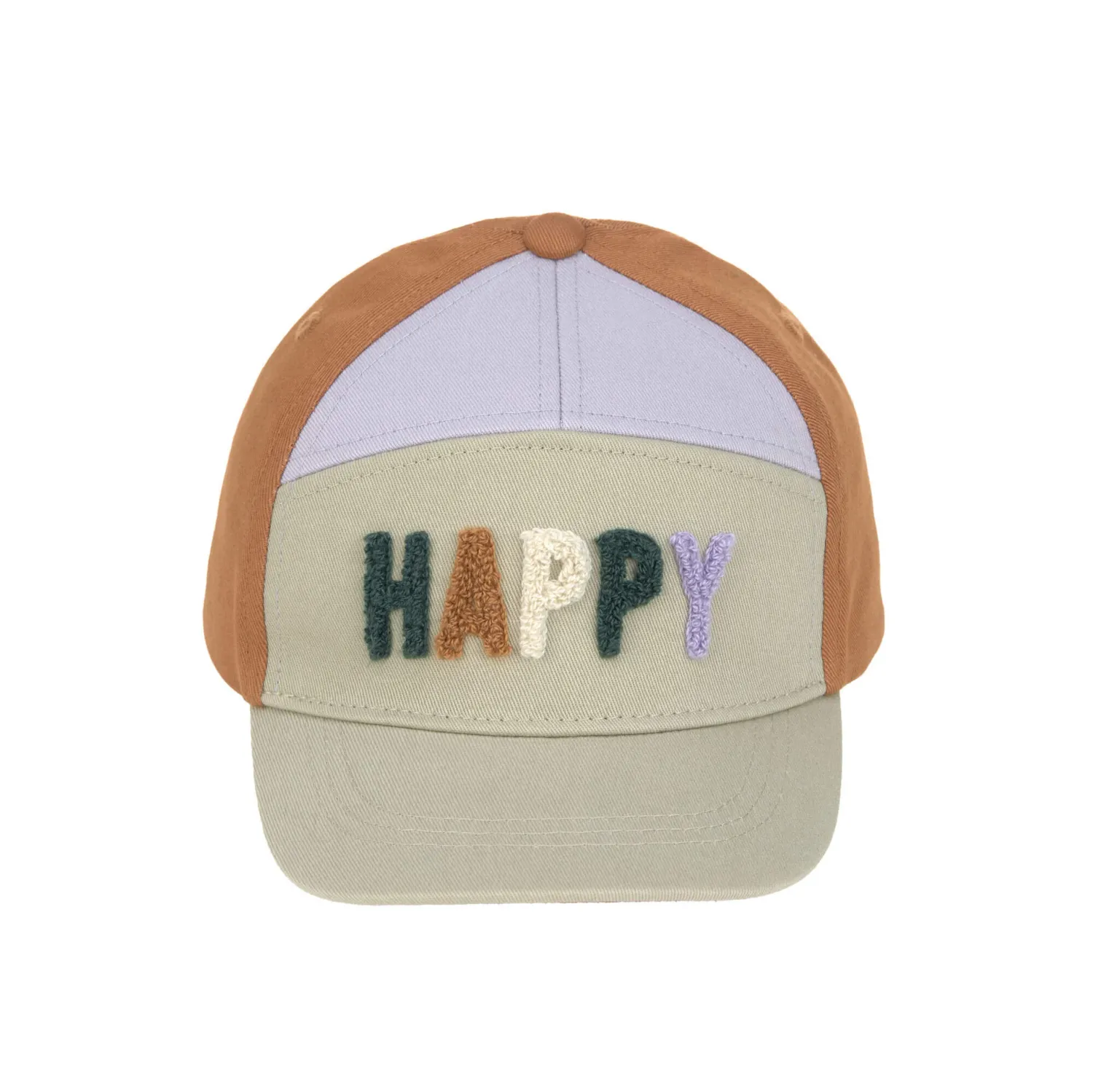 Lassig skater cap khaki/caramel