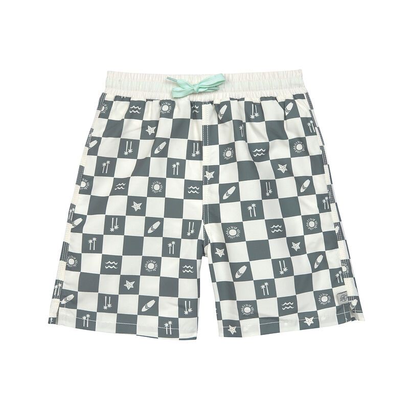 Lassig Zwempamper board short deep olive sea salt