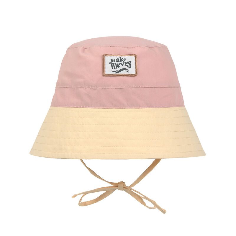 Lassig Uv hoedje vanilla peach 3-6jaar